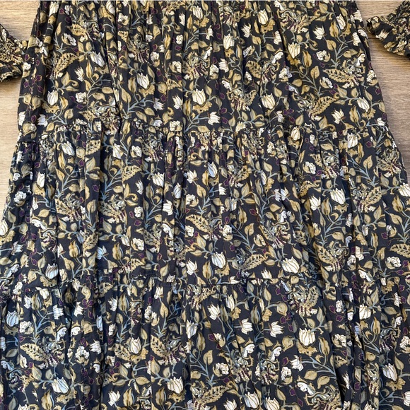 Anthropologie Let Me Be Odette Floral Midi Dress 14 - Picture 6 of 15